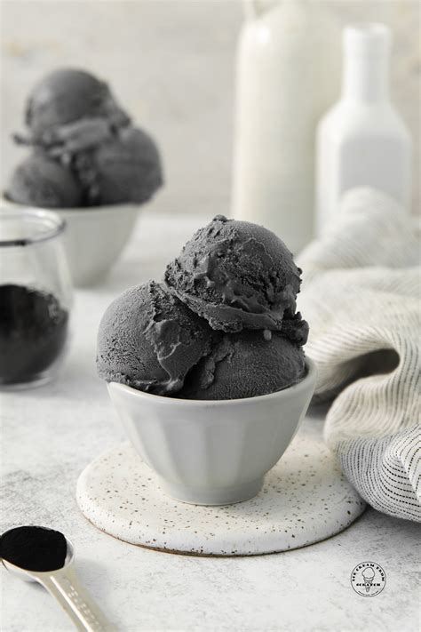 Black Ice Cream - Ice Cream From Scratch