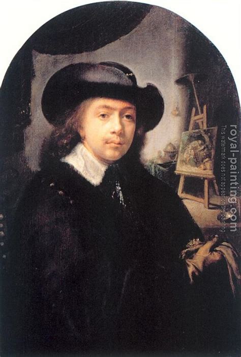 Self-Portrait by Gerrit Dou | Oil Painting Reproduction