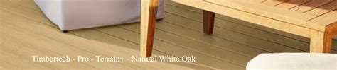 Natural White Oak - Terrain+ - Timbertech - Pro - Composite Decking - Decks