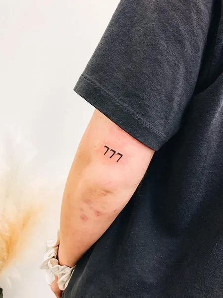 50+ tattoo 777 đẹp và may mắn nhất