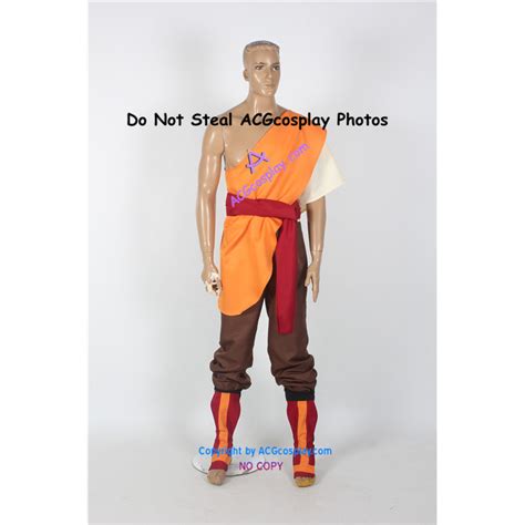 avatar   airbender aang cosplay costume