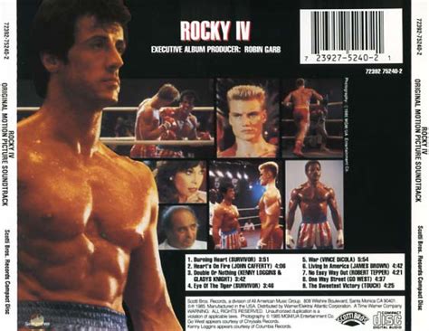 Rocky IV Soundtrack (1985) - CD Sniper Reference Collection of Rare ...