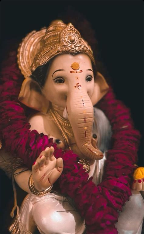 ganpatigannu ganesha vinayak statue ganesh bappa images ganpati