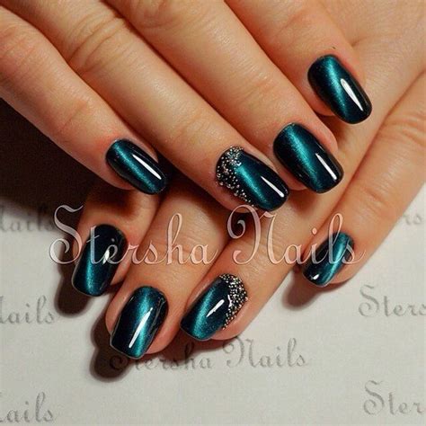Дизайн ногтей КОШАЧИЙ ГЛАЗ | Cat eye nails, Gel nails, Stylish nails