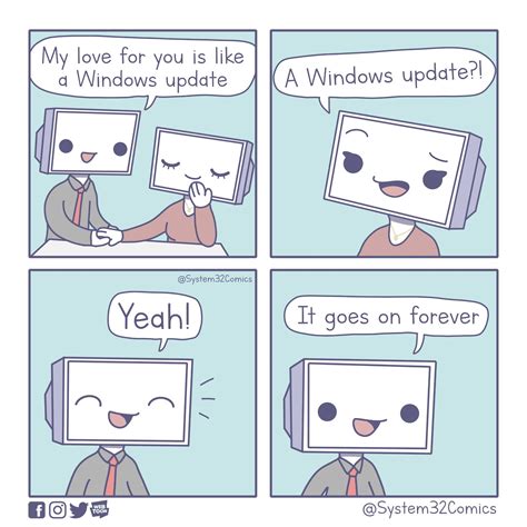 windows update meme  systemcomics memedroid