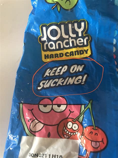 “Keep on sucking” : HolUp