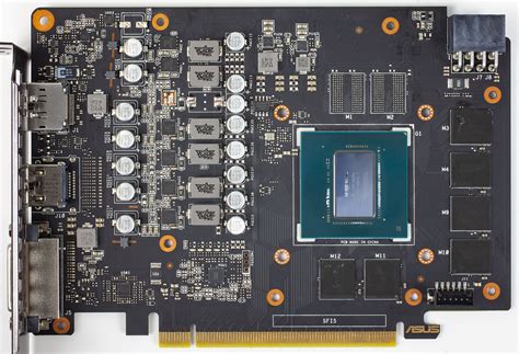 ASUS GeForce GTX 1660 Super Phoenix Review - Circuit Board Analysis ...