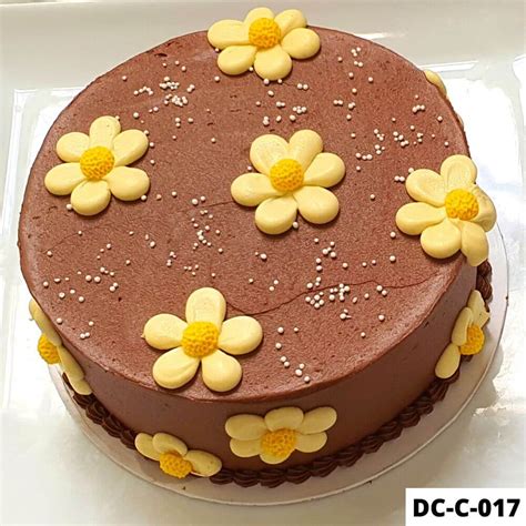 Decorated Chocolate Cake Design 17 by Fab