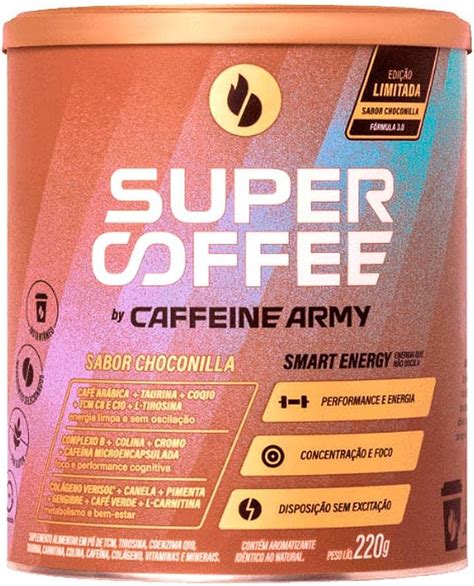 Caffeine Army Super Coffee - Supercoffee 3.0 Caffeine Army Super Coffee Chocolate 220g