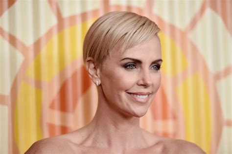 It Took 1,200 Hours to Make Charlize Theron's Tiny Gold Mini Dress