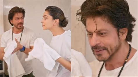 Deepika Padukone teaches morning skincare routine to Shah Rukh Khan in ...