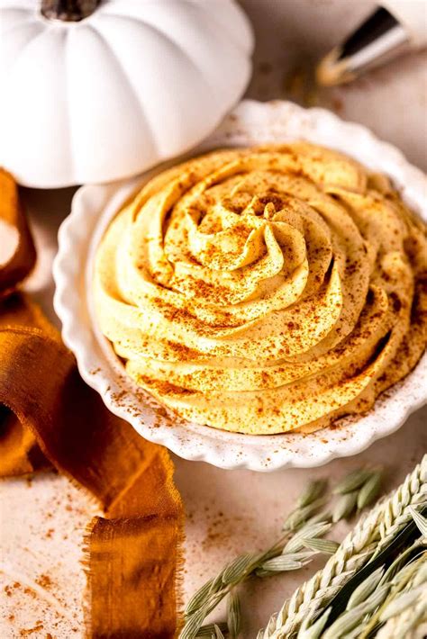 Pumpkin Whipped Cream - Flouring Kitchen