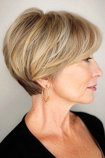 30 Short Hairstyles For Women Over 60 With Fine Hair To Boost Volume ...