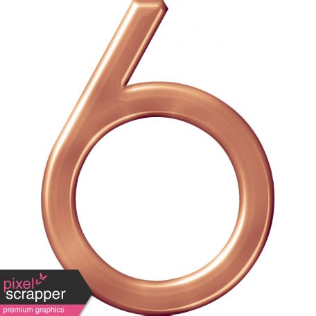 oxford copper number  graphic  marisa lerin digitalscrapbookcom