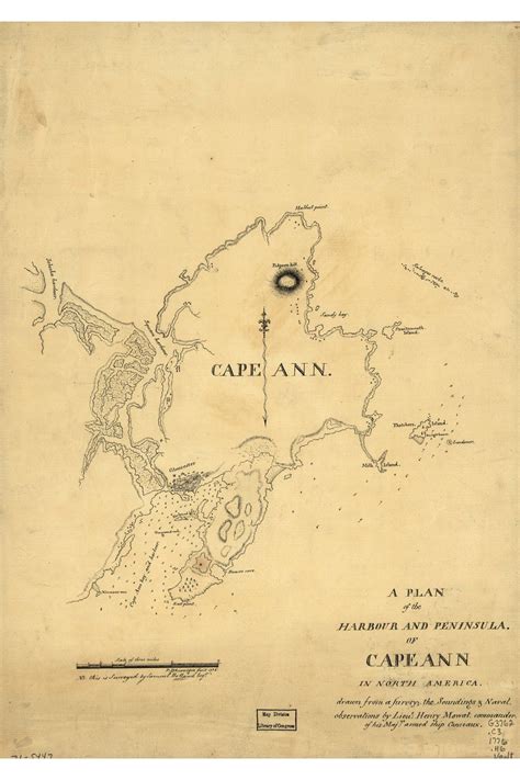 Map of cape ann massachusetts antique map 1776 – Artofit