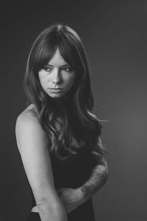 Hattie Watson in Black and White