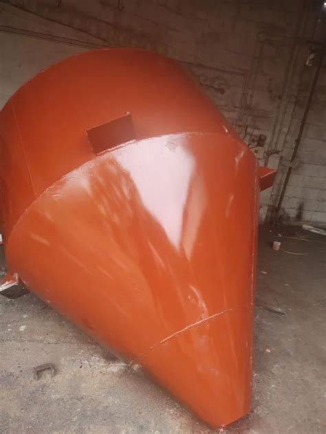 mild steel industrial hopper ssms weight capacity    ton