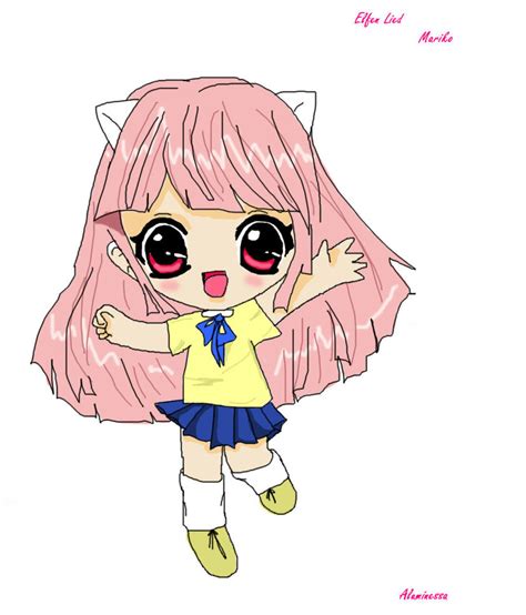 Elfen Lied Chibi - Elfen Lied Fan Art (27636436) - Fanpop