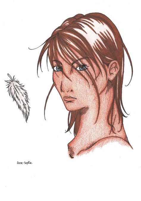 Filian-portrait of an angel by dauwdrupje on DeviantArt