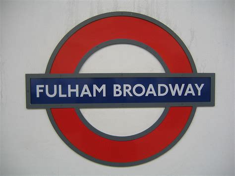 Fulham Broadway Tube Station London