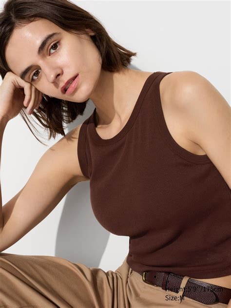 Ribbed Cropped Bra Top | UNIQLO US
