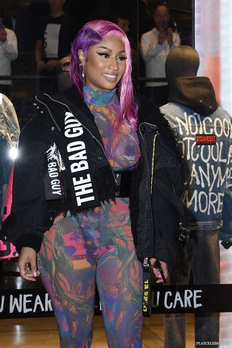Nicki Minaj See Through At Milan Fashion Week - PlayCelebs.net