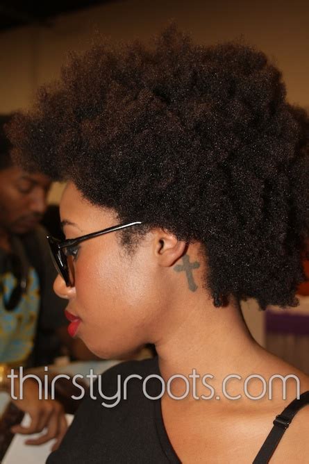 Natural Afro Hairstyles for Black Women To Wear - Dailey Deressamble