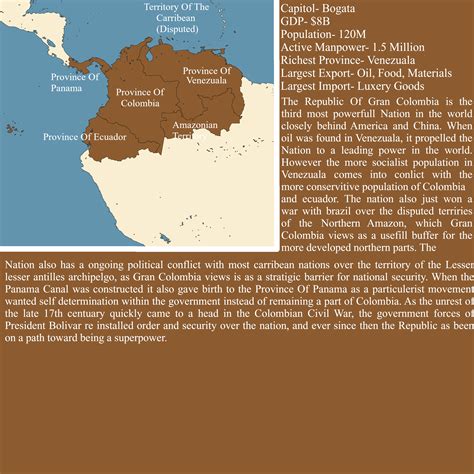 If Greater Colombia Never Callapsed : r/AlternateHistory
