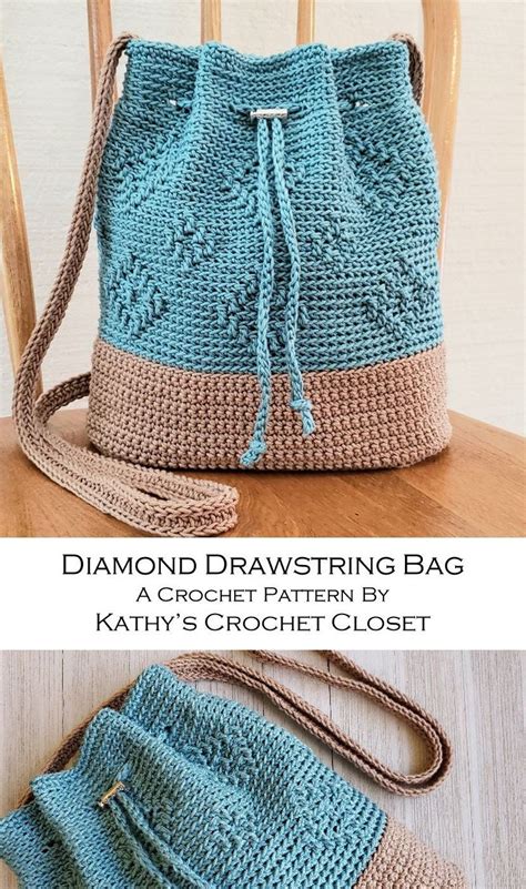 Crochet Drawstring Purse Pattern