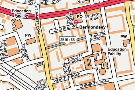 SE16 4SB maps, stats, and open data