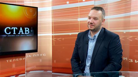 Мартин Костовски гостин во „СТАВ“ – TVPlus