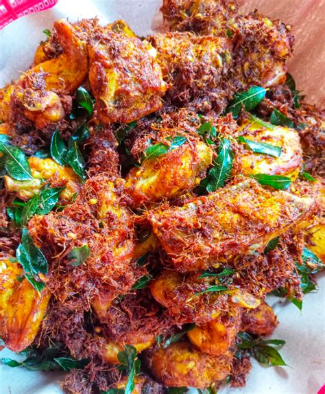 resepi ayam goreng berempah bersarang  sedap