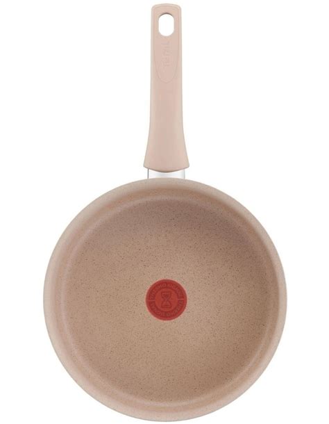 Tefal Delight Mineralia Induction Non-Stick Sautepan 24cm in Beige | MYER