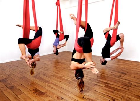 Aerial Yoga for Beginners: Benefits and Tips - CalorieBee