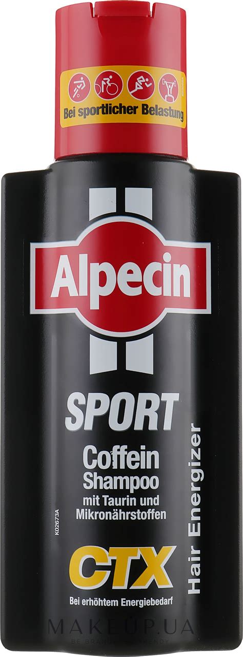 Alpecin Sport Caffeine Shampoo CTX - Шампунь с кофеином от выпадения ...