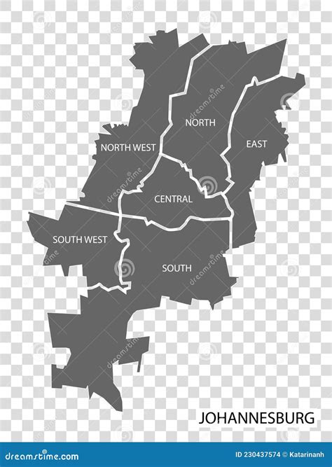 Johannesburg On South Africa Map at Victoria Capp blog