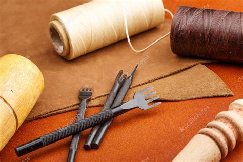 Leather craft tool — Stock Photo © leungchopan #29863091