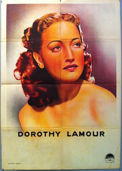 Dorothy Lamour – Poster Museum