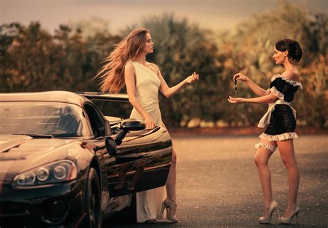 dodge, Luxury, Life, Women, Viper, Girls Wallpapers HD / Desktop and