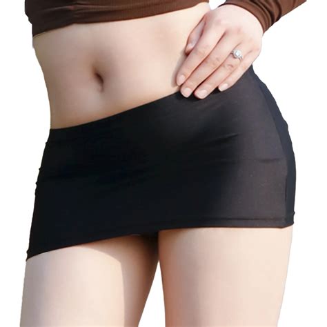 Short Skirts Sexy Lady Solid Mini Skirt | Slim Sexy Mini Skirts Women
