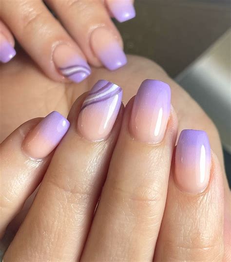 43+ Chic Purple Ombre Nails Ideas for Modern Style Queens - Nail