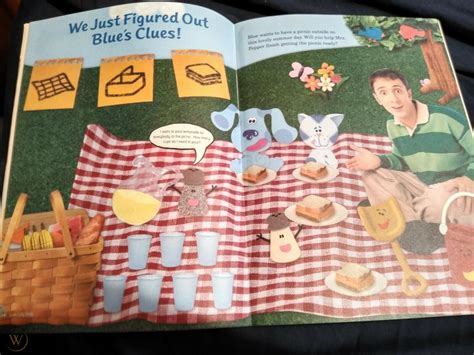 Nick JR/ Noodle Magazine June/July 2001 Vtg Blues Clues - Dora the ...