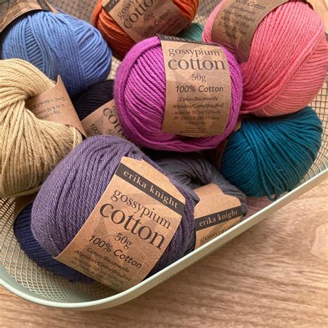Erika Knight 'Gossypium' Cotton 8ply | Castle Handmade