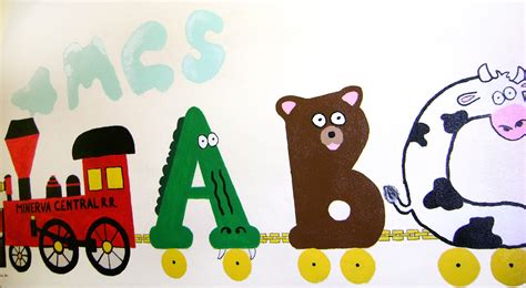 mcs artroom alphabet train