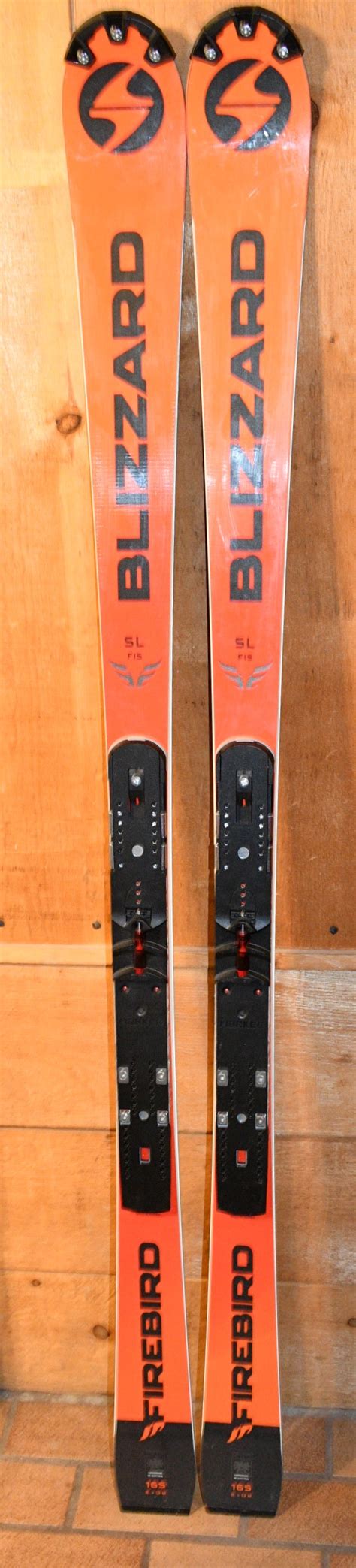 blizzard  sl firebird  slalom race skis  marker piston