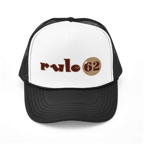 Rule 62 AA Slogan Trucker Hat by recovertees