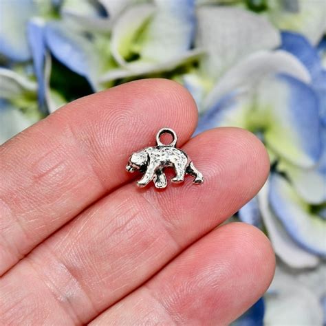 Bear Charm - Etsy