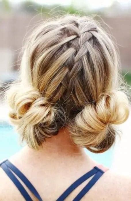 easy updo hairstyles  short medium  long hair