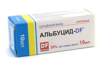 Альбуцид (капли для глаз) — показания к применению, инструкция
