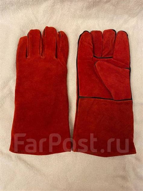 Краги сварщика спилковые, новый, в наличии. Цена: 260₽ во Владивостоке